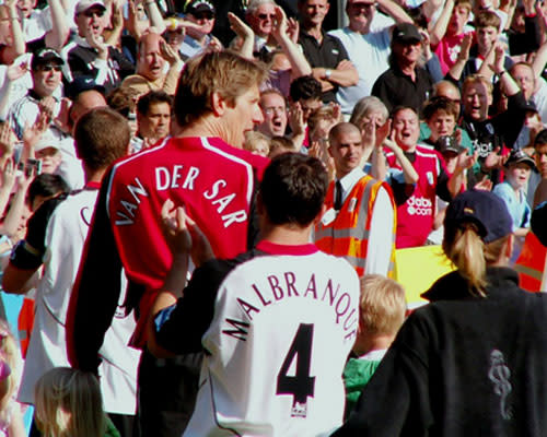 Edwin van der Sar, retired Manchester United goalie