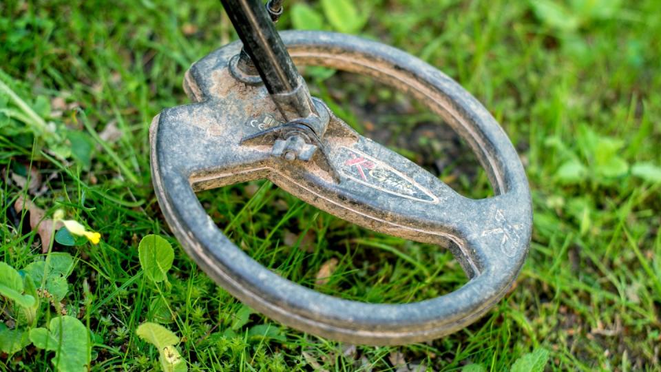 Die Schatzsucher sollen im Sommer 2017 aus Sammelleidenschaft mit einer Sonde auf die Suche nach militärischen Überbleibseln gegangen und dabei zufällig auf die Münzen gestoßen sein. Foto: Hauke-Christian Dittrich/Symbolbild