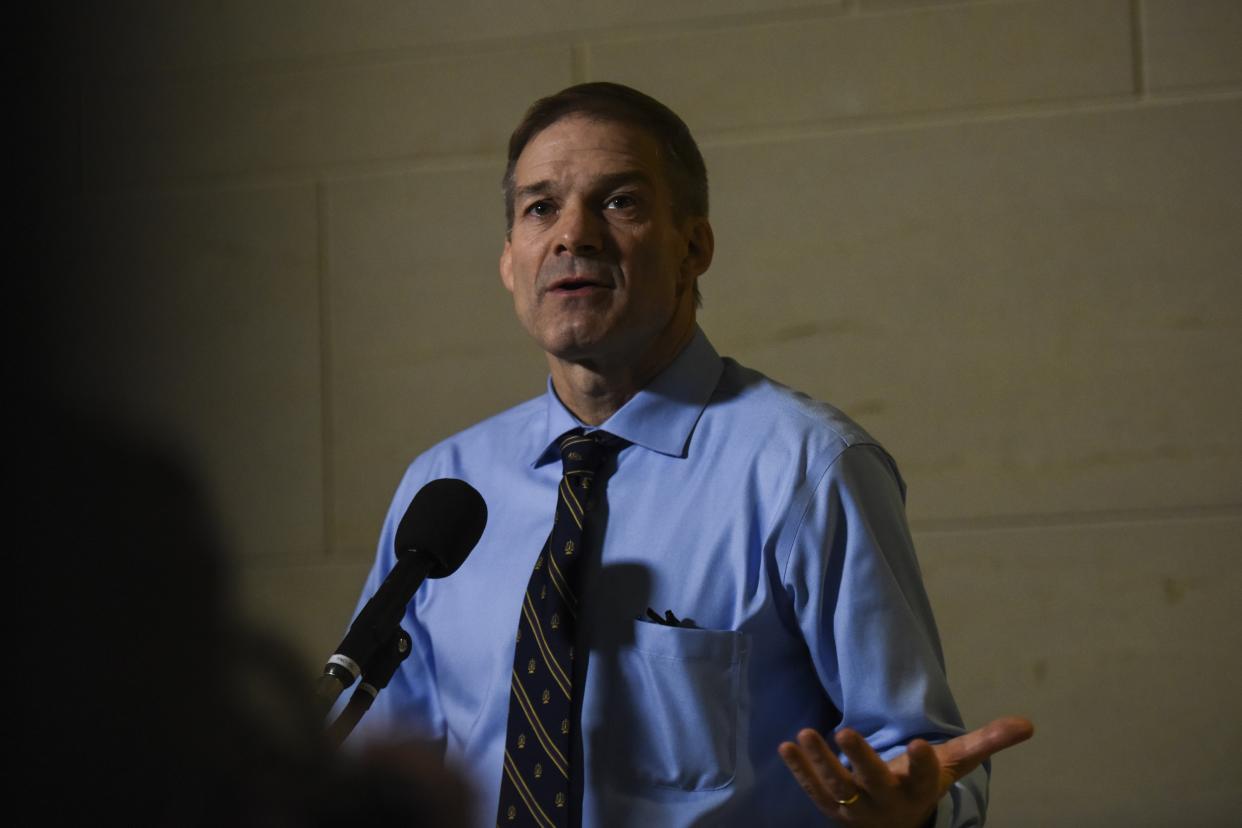 When the referee told Rep. Jim Jordan that the team doctor masturbated in front of him, Jordan allegedly brushed him off. (Jahi Chikwendiu/The Washington Post/Getty Images)