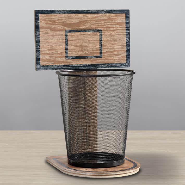 Basketball Hoop Trash Can