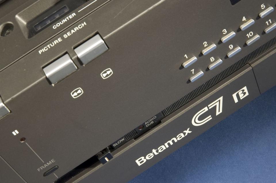 Sony unveiled the Betamax.
