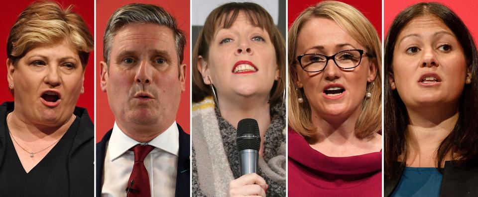 There are five people currently in the running for the leadership (AFP via Getty Images)