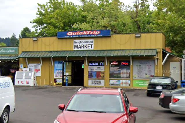 <p>Google Maps</p> Quicktrip Neighborhood Market in Eugene, Oregon