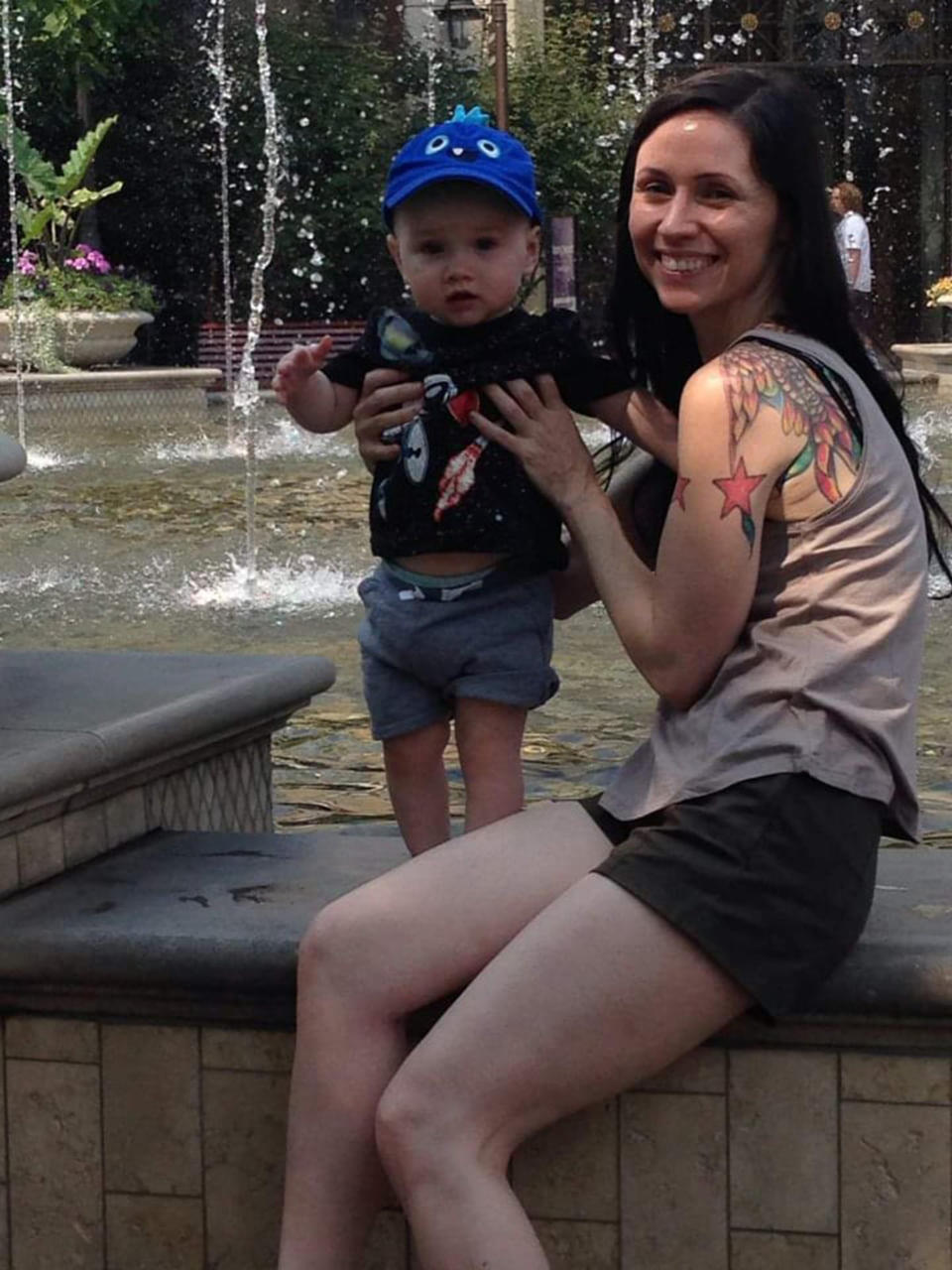 Casey Andrews, pictured with her son. (Courtesy Casey Andrew)