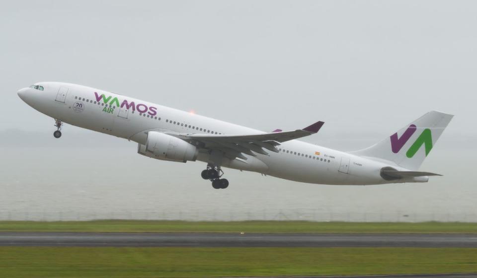 Grupo Abra confirma inversión en Wamos Air, firma de arrendamiento de aviones. Foto: tomada del Facebook de Wamos