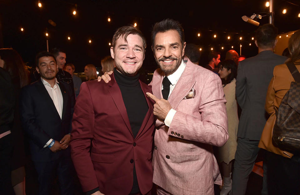 Daniel Durant and Eugenio Derbez - Credit: Alberto E. Rodriguez/Getty Images