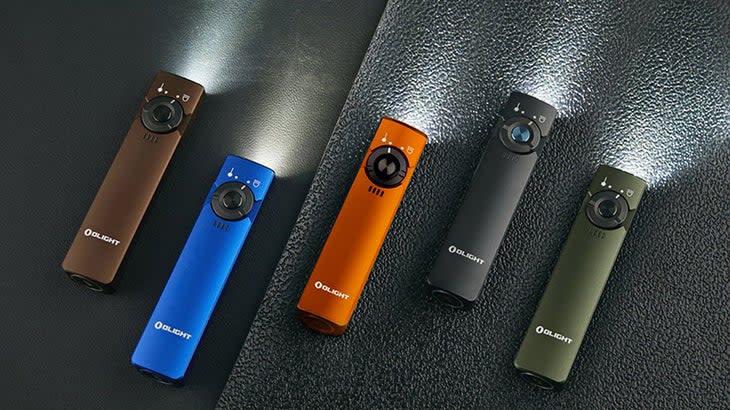 <span class="article__caption">The Arkfeld is available in a variety of attractive colors, and wouldn’t look out of place in an Apple store. </span> (Photo: Olight)