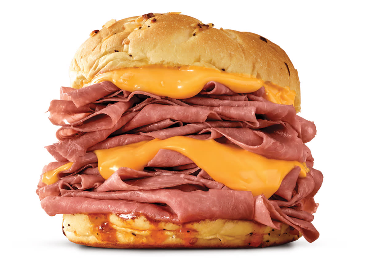 Arby's Half Pound Beef 'N Cheddar 