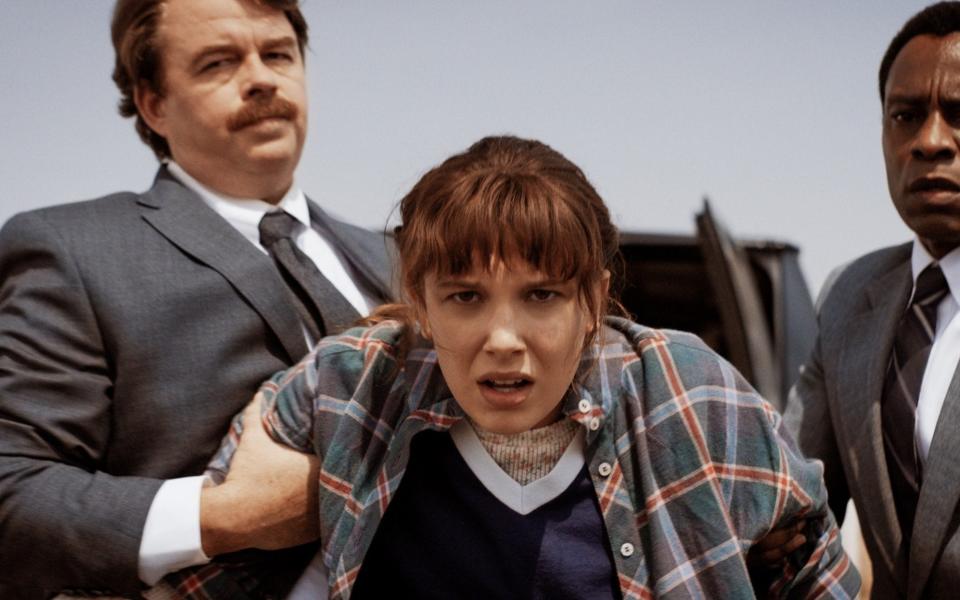 Millie Bobby Brown in Stranger Things, season 4 - Netflix