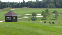 ATV damages Mill River golf greens