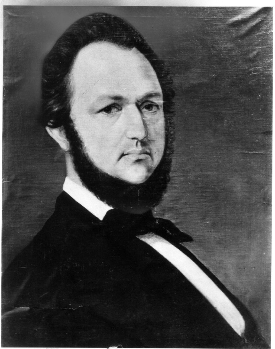 Byron Kilbourn was one of Milwaukee's founders. He dominated the land west of the Milwaukee River and competed fiercely with Solomon Juneau.