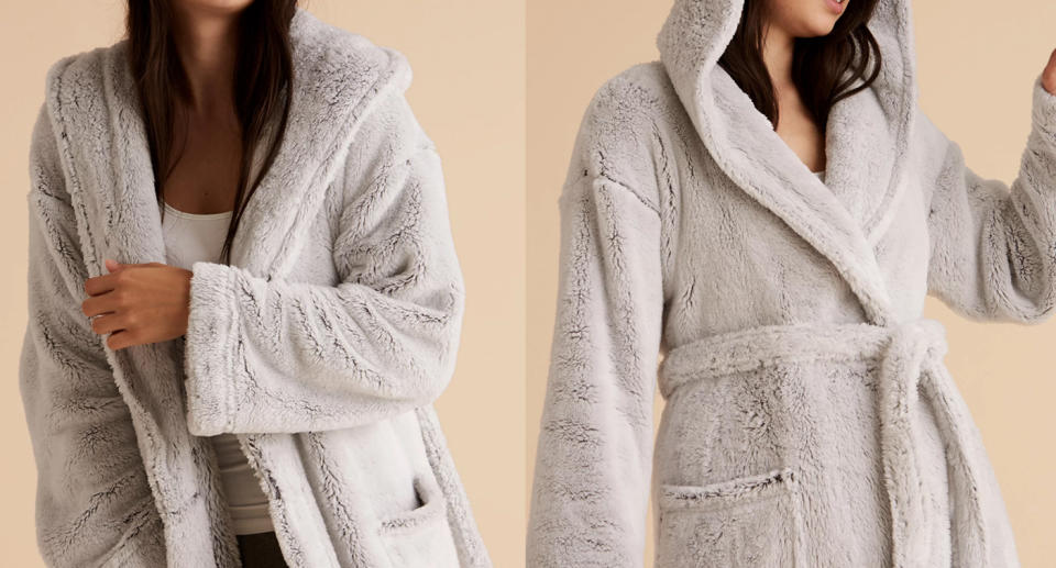 We've found a cosy top-rated M&S dressing gown perfect for colder nights. (M&S)