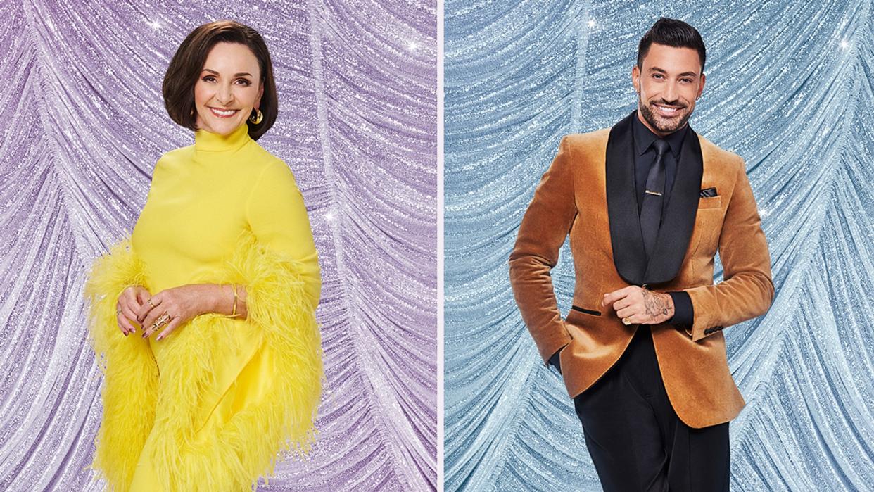 Shirley Ballas, Giovanni Pernice split image