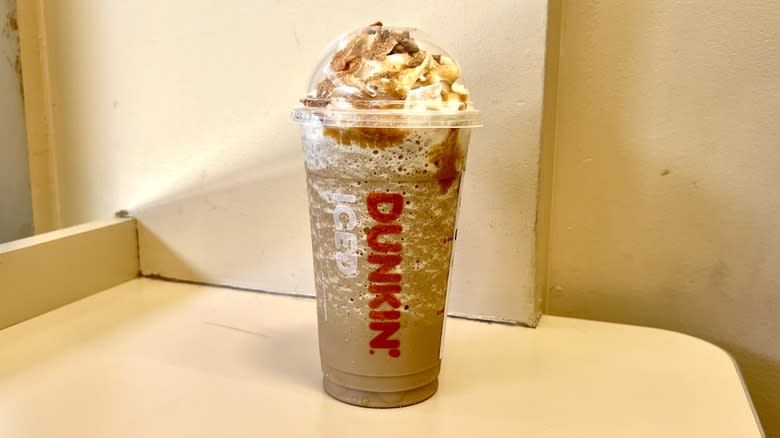 Dunkin's Bonfire S'mores Frozen Coffee