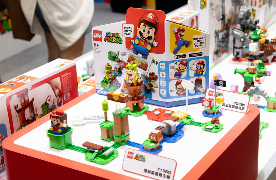 mario lego set