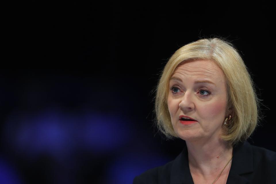 Liz Truss was appointed the UK's next prime minister and leader of the Conservative Party. The pound made up some ground following the announcement on Monday. Photo: Geoff Caddick/AFP via Getty