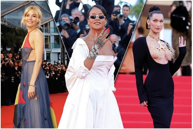 The best red carpet dresses from Cannes