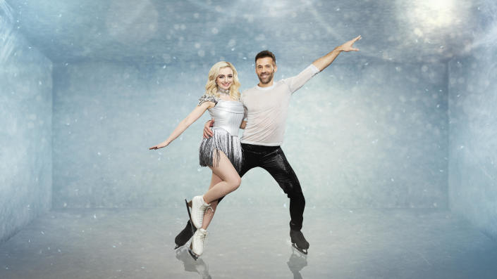 This image and the information contained herein is strictly embargoed until 21.00 Wednesday 4th January 2023

From Lifted Entertainment

Dancing on Ice: SR15 on ITV1 and ITVX

Pictured: Mollie Gallagher and Sylvain Longchambon.

This photograph is (C) ITV Plc and can only be reproduced for editorial purposes directly in connection with the programme or event mentioned above, or ITV plc. This photograph must not be manipulated [excluding basic cropping] in a manner which alters the visual appearance of the person photographed deemed detrimental or inappropriate by ITV plc Picture Desk.  This photograph must not be syndicated to any other company, publication or website, or permanently archived, without the express written permission of ITV Picture Desk. Full Terms and conditions are available on the website www.itv.com/presscentre/itvpictures/terms

For further information please contact:
james.hilder@itv.com