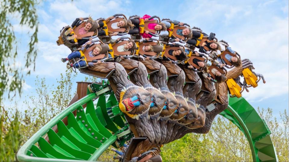 “Mandrill Mayhem” at World of Jumanji, Chessington (courtesy of Merlin Entertainments)