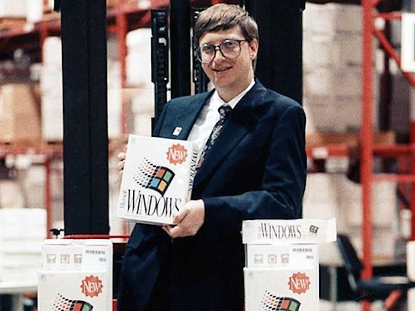 Young Bill Gates