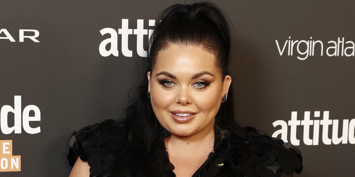 scarlett moffatt at the attitude awards 2022