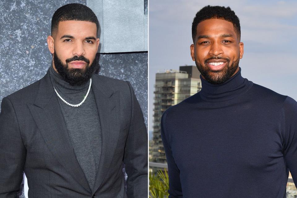 Drake and Tristan Thompson