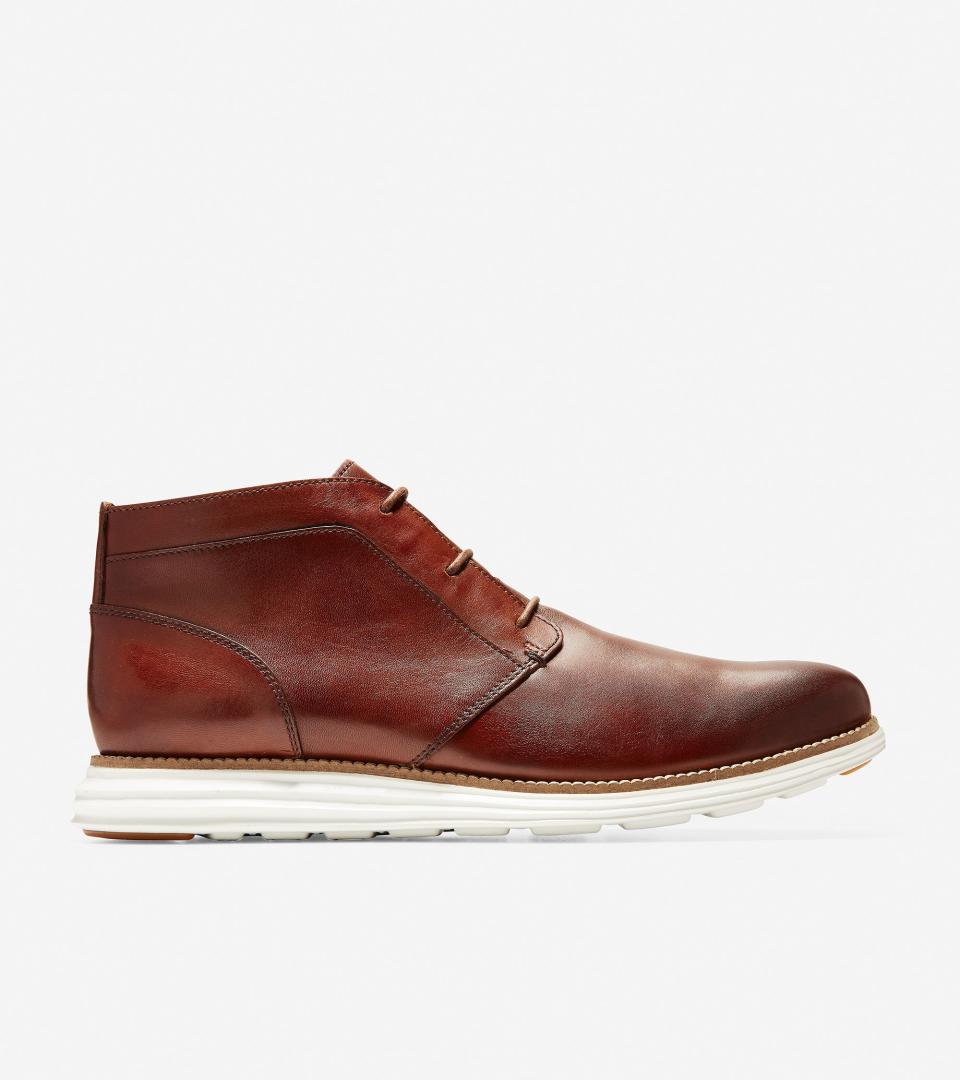 <p><a href="https://go.redirectingat.com?id=74968X1596630&url=https%3A%2F%2Fwww.colehaan.com%2Foriginalgrand-chukka-woodbury-ivory%2FC28213.html&sref=https%3A%2F%2F" rel="nofollow noopener" target="_blank" data-ylk="slk:Shop Now;elm:context_link;itc:0;sec:content-canvas" class="link ">Shop Now</a></p><p>ØriginalGrand Chukka</p><p>colehaan.com</p><p>$99.95</p>