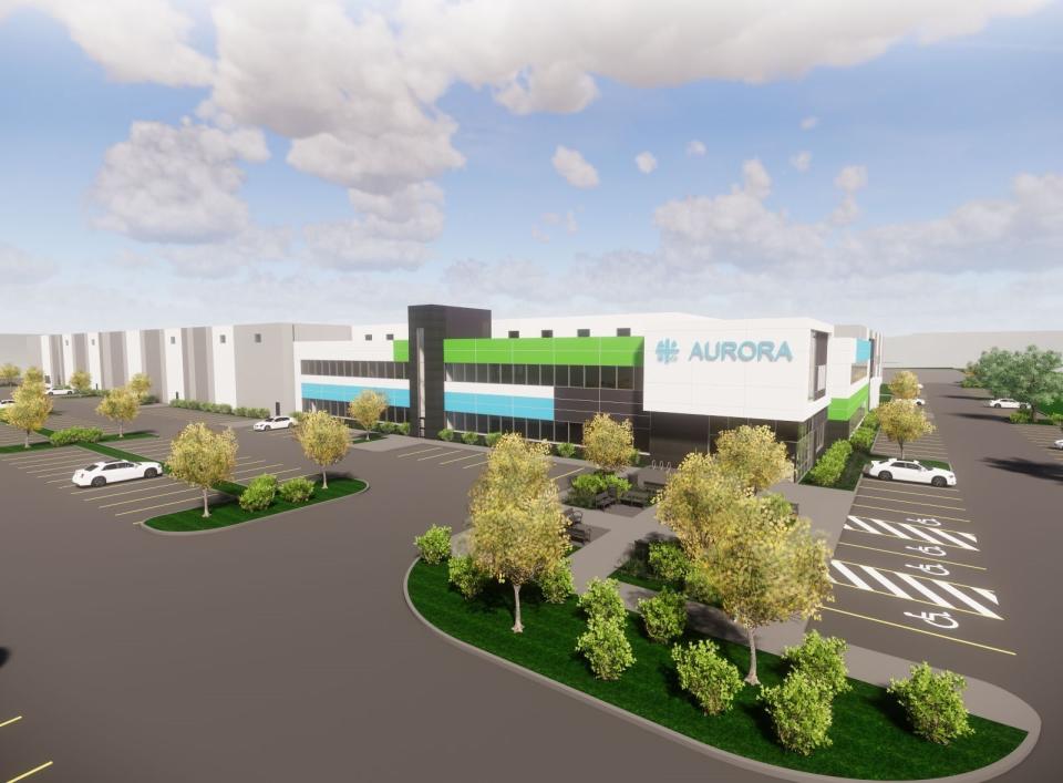 Artist Rendering: Aurora Polaris Facility (CNW Group/Aurora Cannabis Inc.)