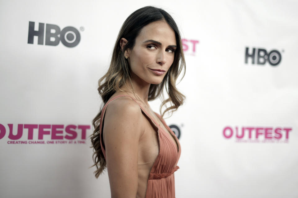 Jordana Brewster attends the 2018 Outfest Los Angeles LGBT Film Festival Opening Night Gala at the Orpheum Theatre, Thursday, July 12, 2018, in Los Angeles. (Photo by Richard Shotwell/Invision/AP)