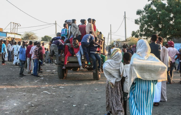 Thousands of Ethiopians have fled to neighbouring Sudan