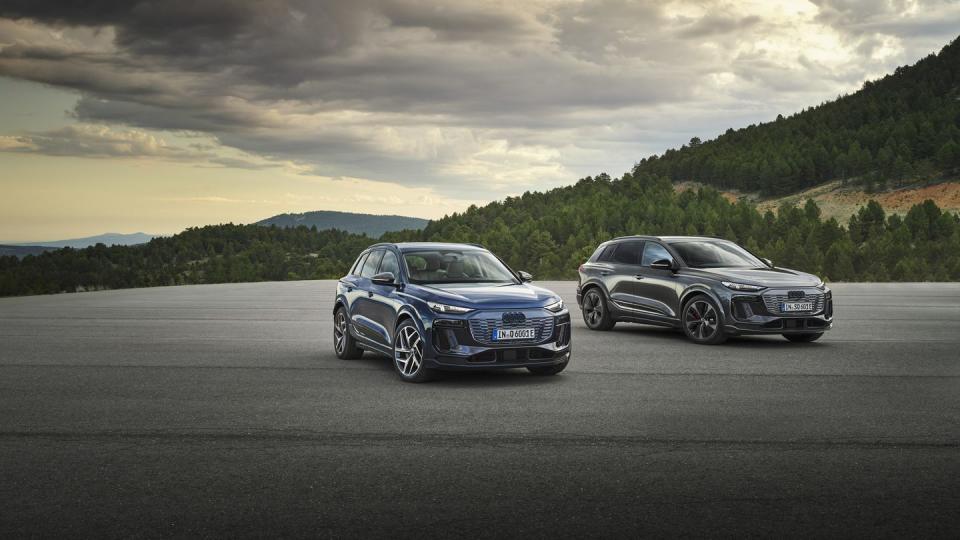 2025 audi q6 e tron and sq6 e tron