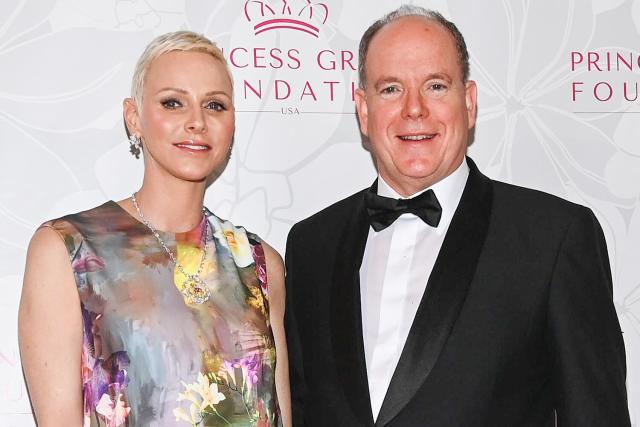 All About Princess Charlene's Unique Necklace with Rare Pink Diamond