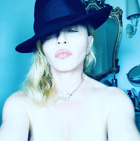 Madge proves that if you've got it, flaunt it. Even at 60. Source: Instagram/Madonna