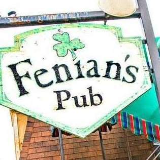 Screenshot of Fenian's Pub logo from Facebook.