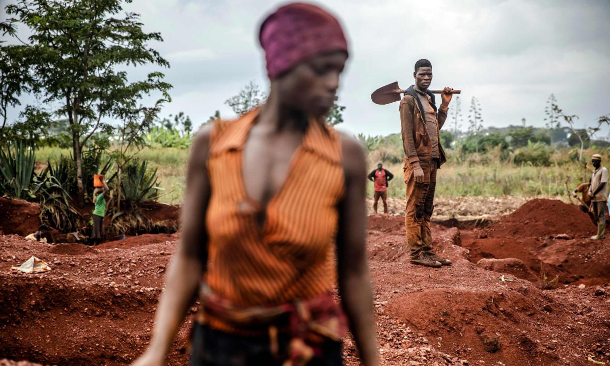 <span>An open-pit gold mine in Nyarugusu, Geita region, Tanzania. Gold represents more than 90% of Tanzania’s mineral exports.</span><span>Photograph: Luis Tato/AFP/Getty</span>