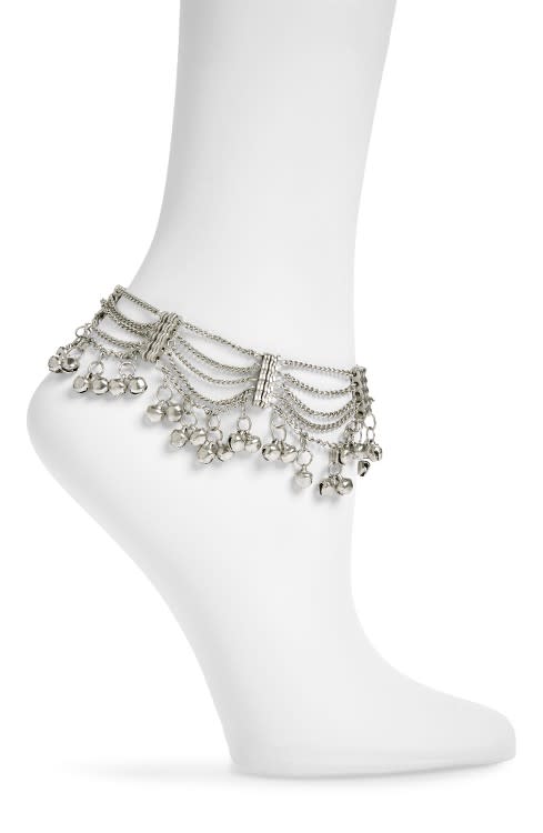 Bell Multi-Row Anklet