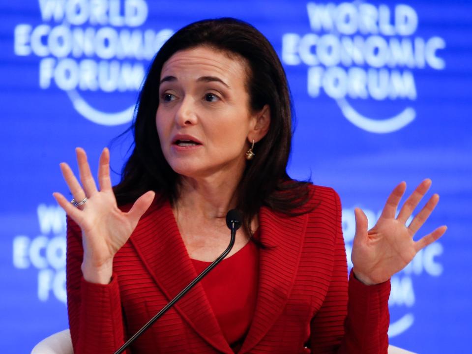 Sheryl Sandberg, directora de Operaciones de Facebook (AP)