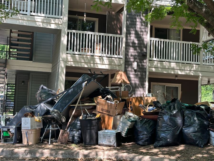 The Austin Police Bomb Squad assisted with the Travis County Sheriff’s Office after deputies found a suspicious package inside a north Austin residence | Morganne Bailey