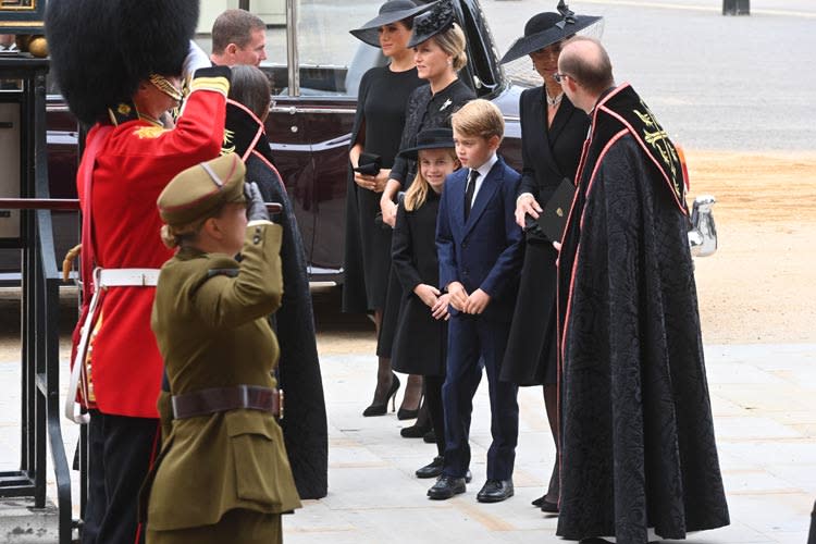 George y Charlotte de Gales se unen al último adiós a su querida bisabuela