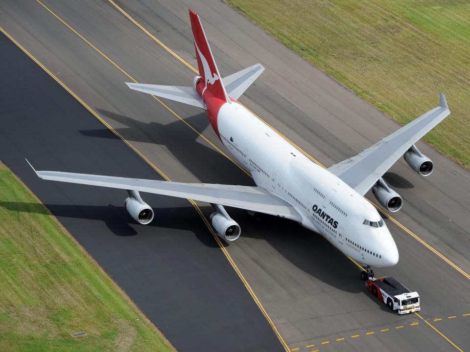 Qantas Boeing 747