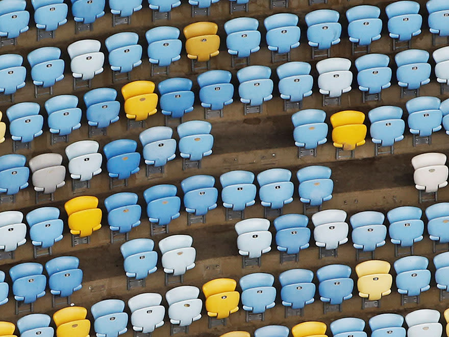<p>10% of seats have been ripped out of the stadium (Nacho Doce) </p>