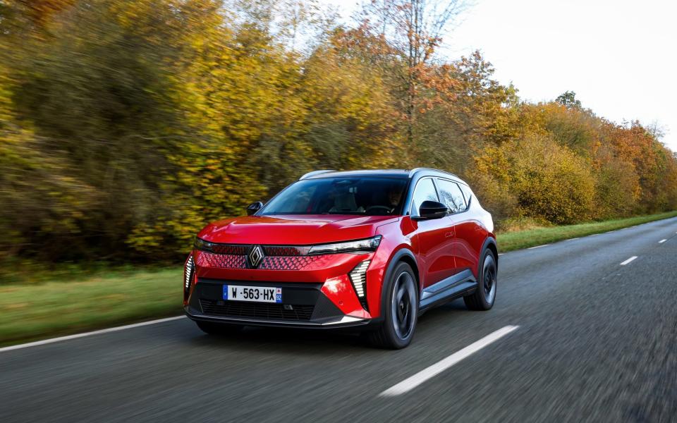 The Renault Scenic E-Tech has recently been voted Car of the Year