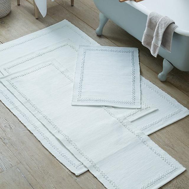 Amelie Cotton Luxury Bath Rug  Luxury bath rugs, Luxury bath mats