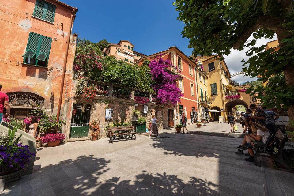Downtown of Monterosso al Mare Village, Cinque Terre, Italy