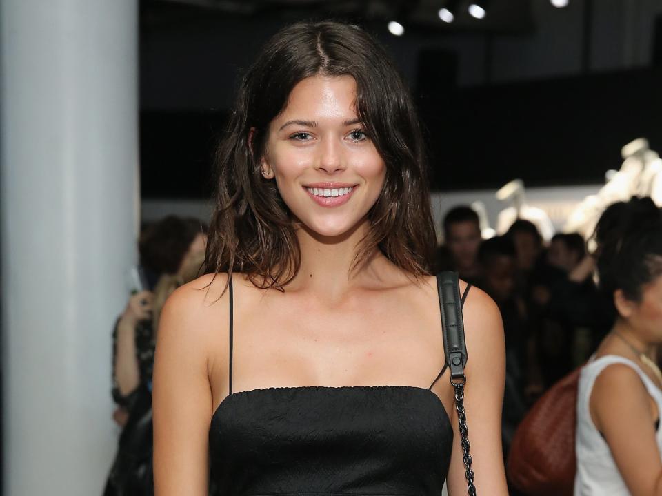 Georgia Fowler attends the rag & bone SS16 Menswear Event at Highline Stages on July 14, 2015 in New York City