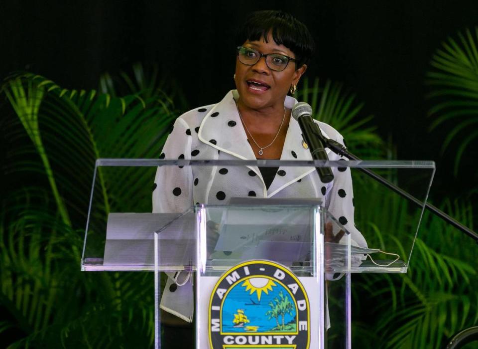 Audrey Edmonson, a former Miami-Dade commissioner, is running for her old District 3 seat this year.