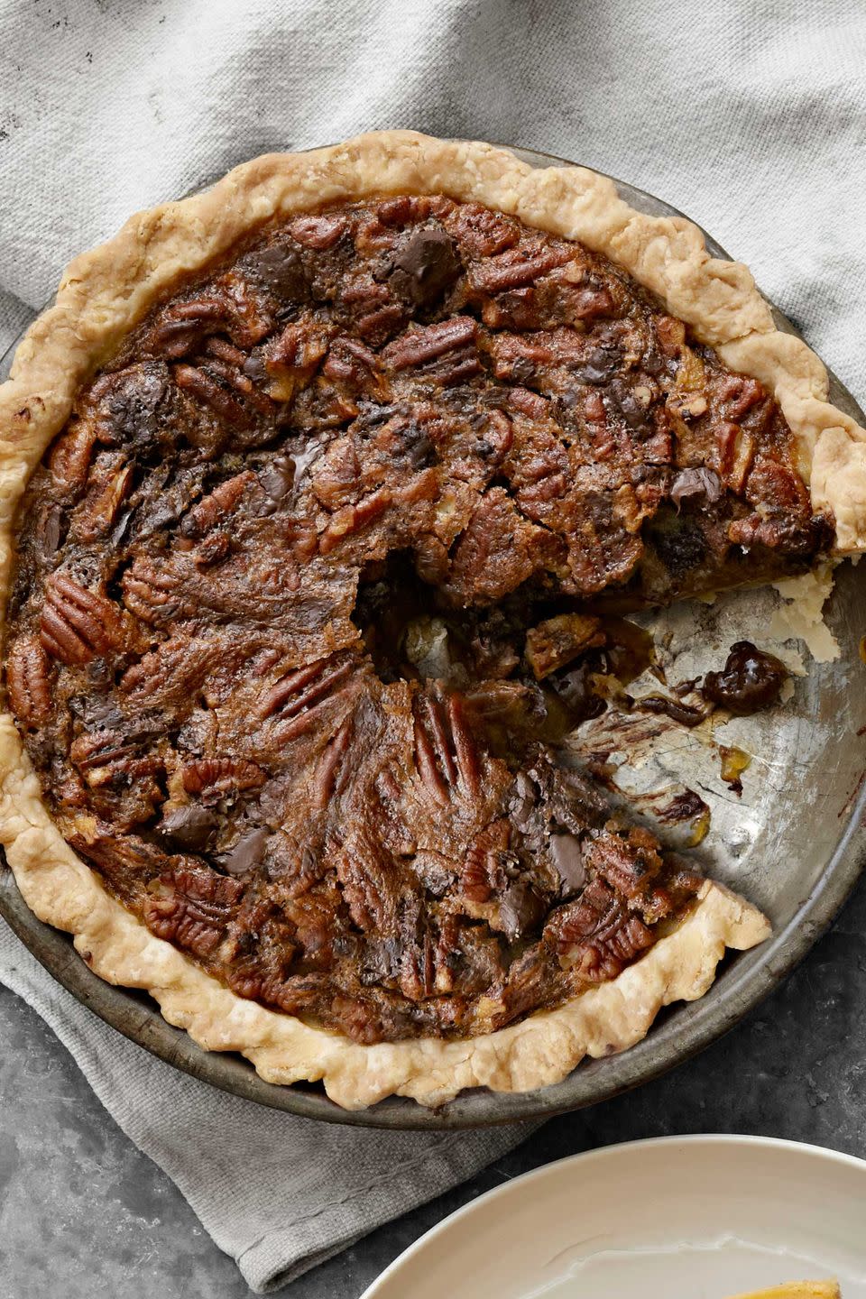 Chocolate-Chunk Pecan Pie