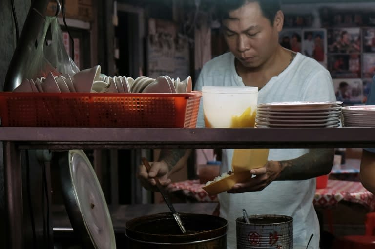 Yen Wei-shun used to be a gangster in Taiwan but now gives out noodles to the poor