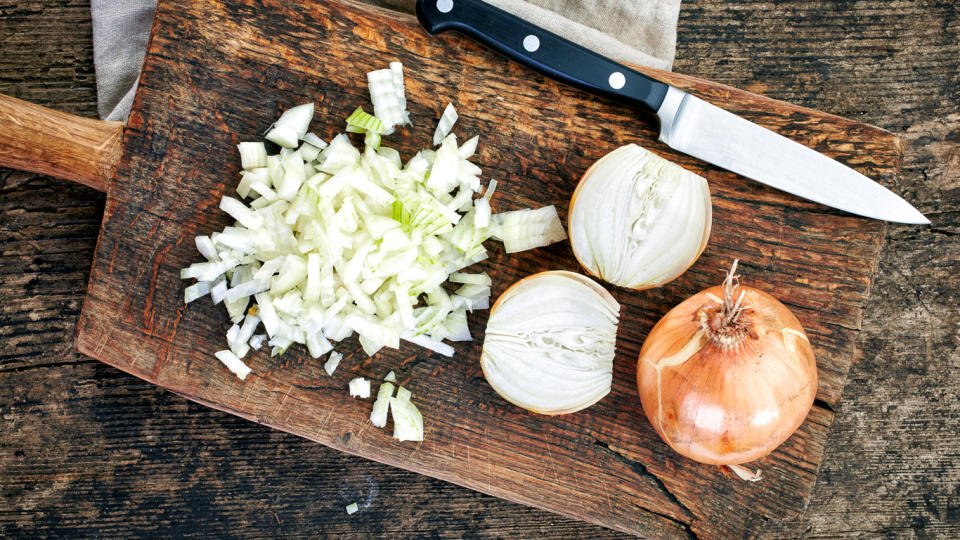 <p>Onions provide the flavorful foundation of almost every savory dish on your Christmas dinner menu, from the first appetizer to the last drop of gravy. They’re inexpensive and have a big impact, so use them freely.</p> <p><strong>Cost</strong>: $3.10 (3-pound bag)</p>