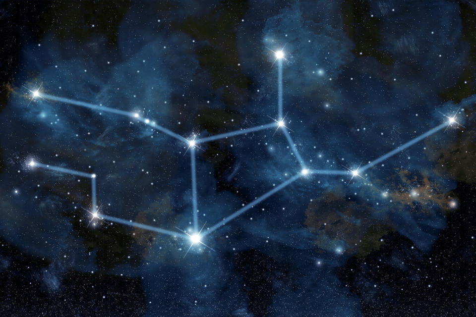 Constellation Virgo: the Virgin